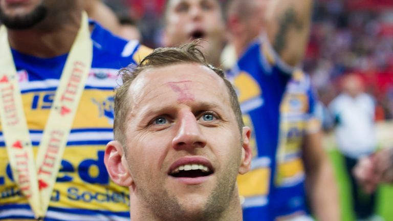 Rob Burrow finally wins a Challenge Cup medal with Leeds