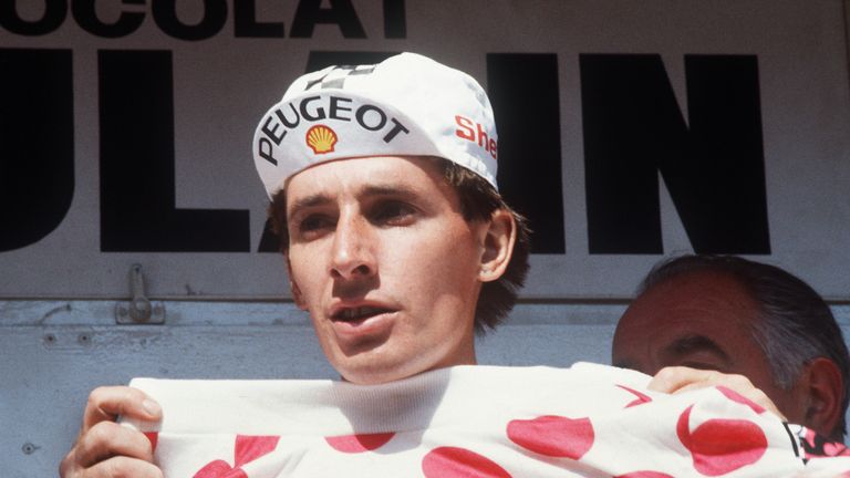 Robert Millar was the first Britain to win the polka dot jersey in 1984