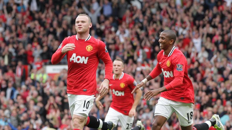 Wayne Rooney scored his second of two free-kicks to restore three-goal lead