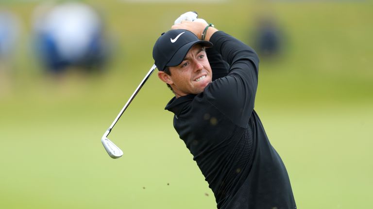 McIlroy was happy with his long game on an ideal day for scoring at Portstewart