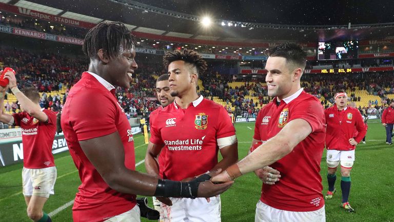 Maro Itoje, Anthony Watson and Conor Murray were all part of the british and Irish Lions squad in 2017
