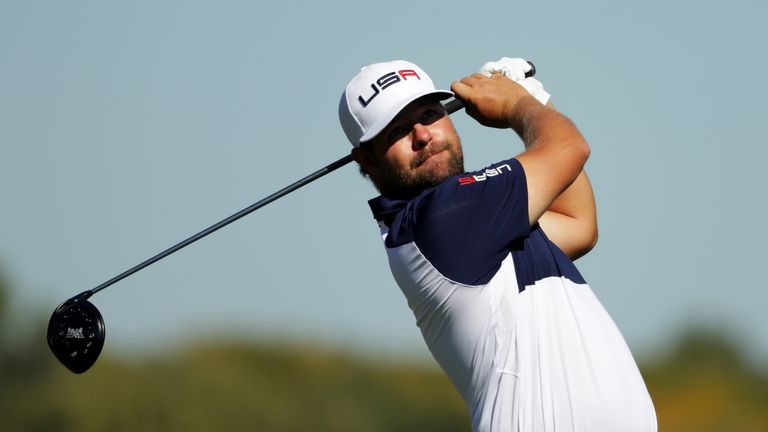 Moore sealed the winning point at the Ryder Cup last year