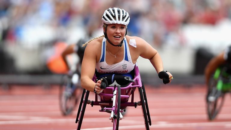 Sammi Kinghorn wins T53 100m gold in World Para Athletics Championships ...