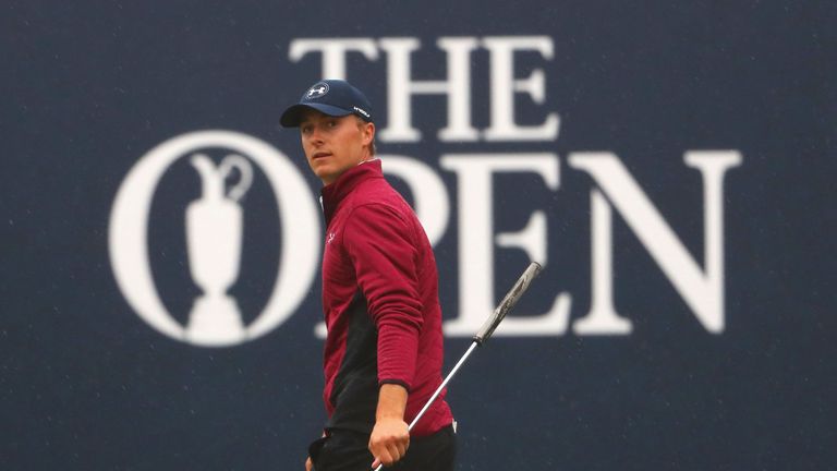 Jordan Spieth carded a second round 69 to hold a two-shot lead