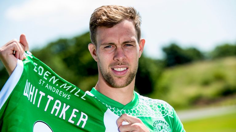 Steven Whittaker is targeting a second-place finish on his return to Easter Road 