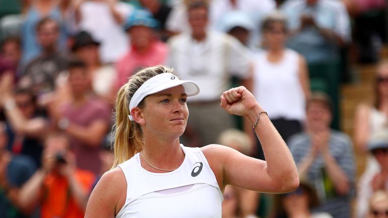 Coco Vandeweghe has not conceded a set at this year's Wimbledon 