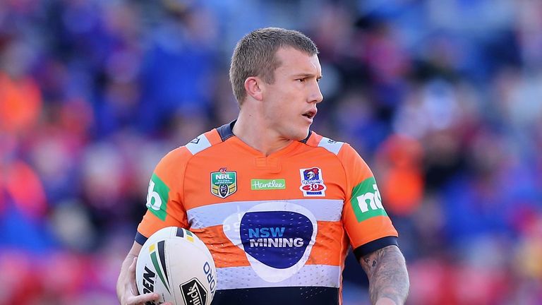 Trent Hodkinson of the  Newcastle Knights 