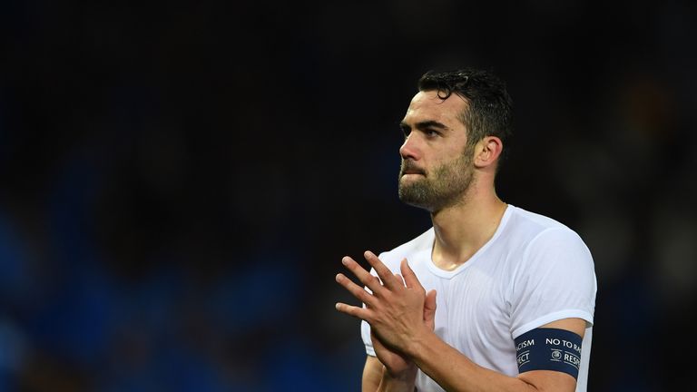 Vicente Iborra impressed Craig Shakespeare when Leicester faced Sevilla in the Champions League