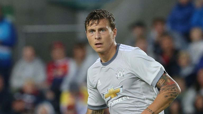 OSLO, NORWAY - JULY 30:  Victor Nilsson Lindeloef of Manchester United in action during the pre-season friendly match between Valerenga and Manchester Unit