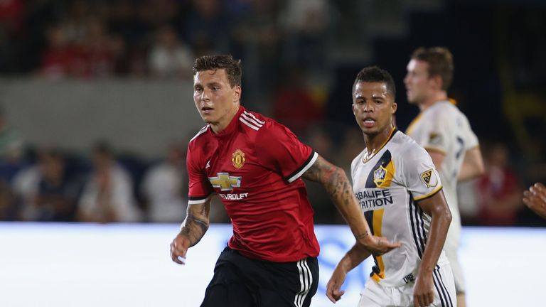 Victor Lindelof joined United earlier this summer 