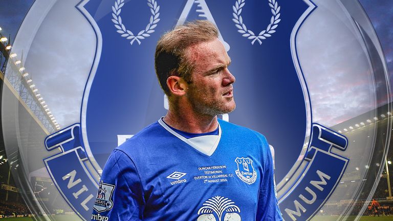 Wayne Rooney has returned to Everton