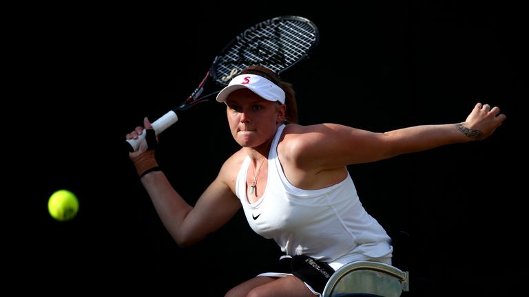 Whiley is a 10-time grand slam champion