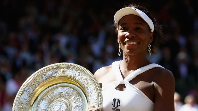 Venus Williams' last Grand Slam title came in 2008 at Wimbledon