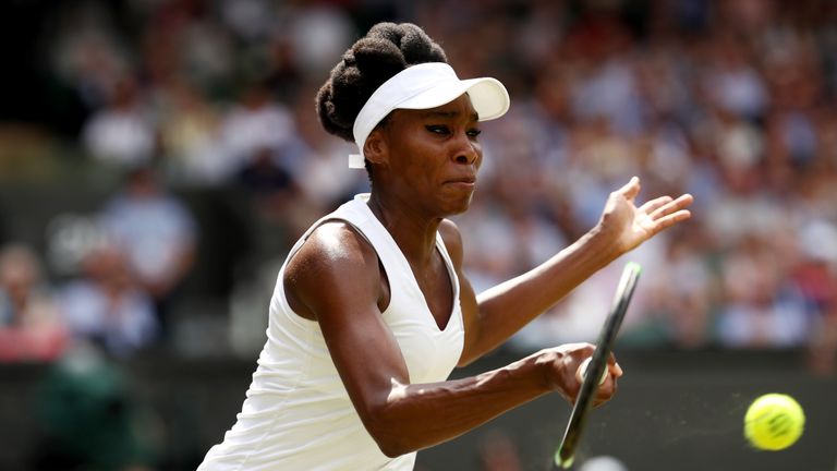 Venus Williams is a five-time champion at Wimbledon 