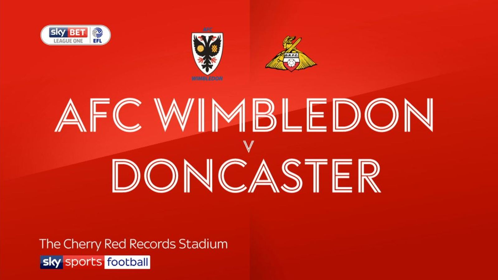 AFC Wimbledon 20 Doncaster First win of season for hosts Football