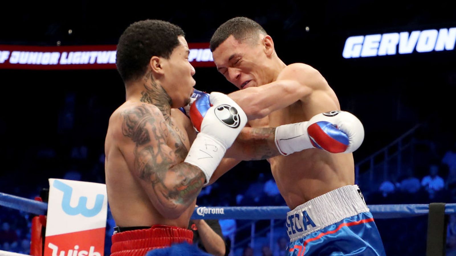 Mayweather vs McGregor Gervonta Davis stops Francisco Fonseca in the