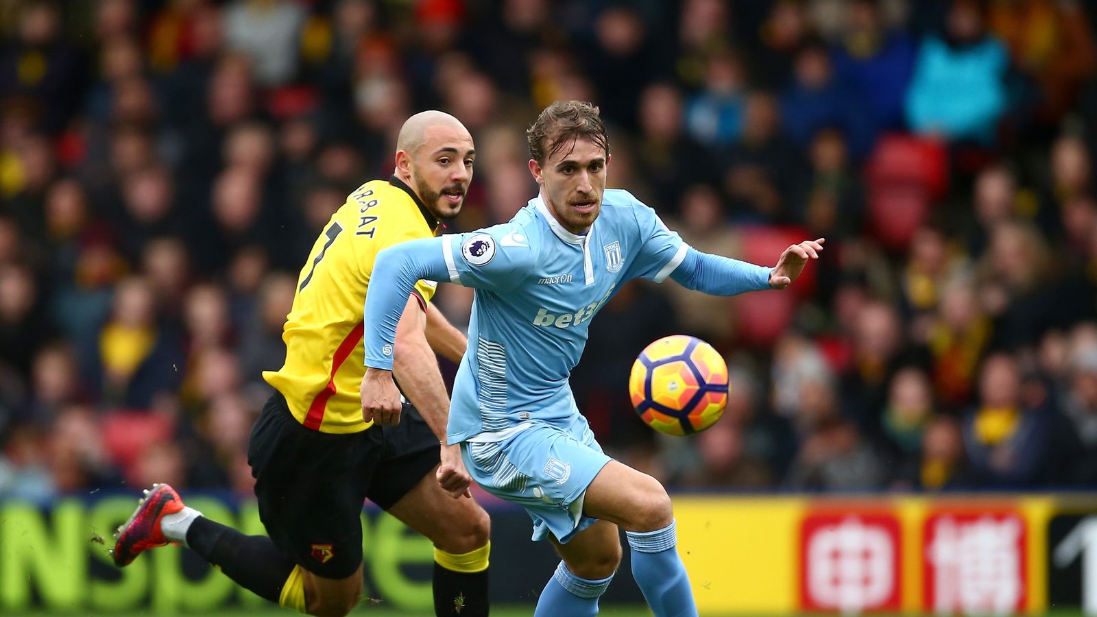 Stoke defender Marc Muniesa set to complete Girona loan move | Football ...