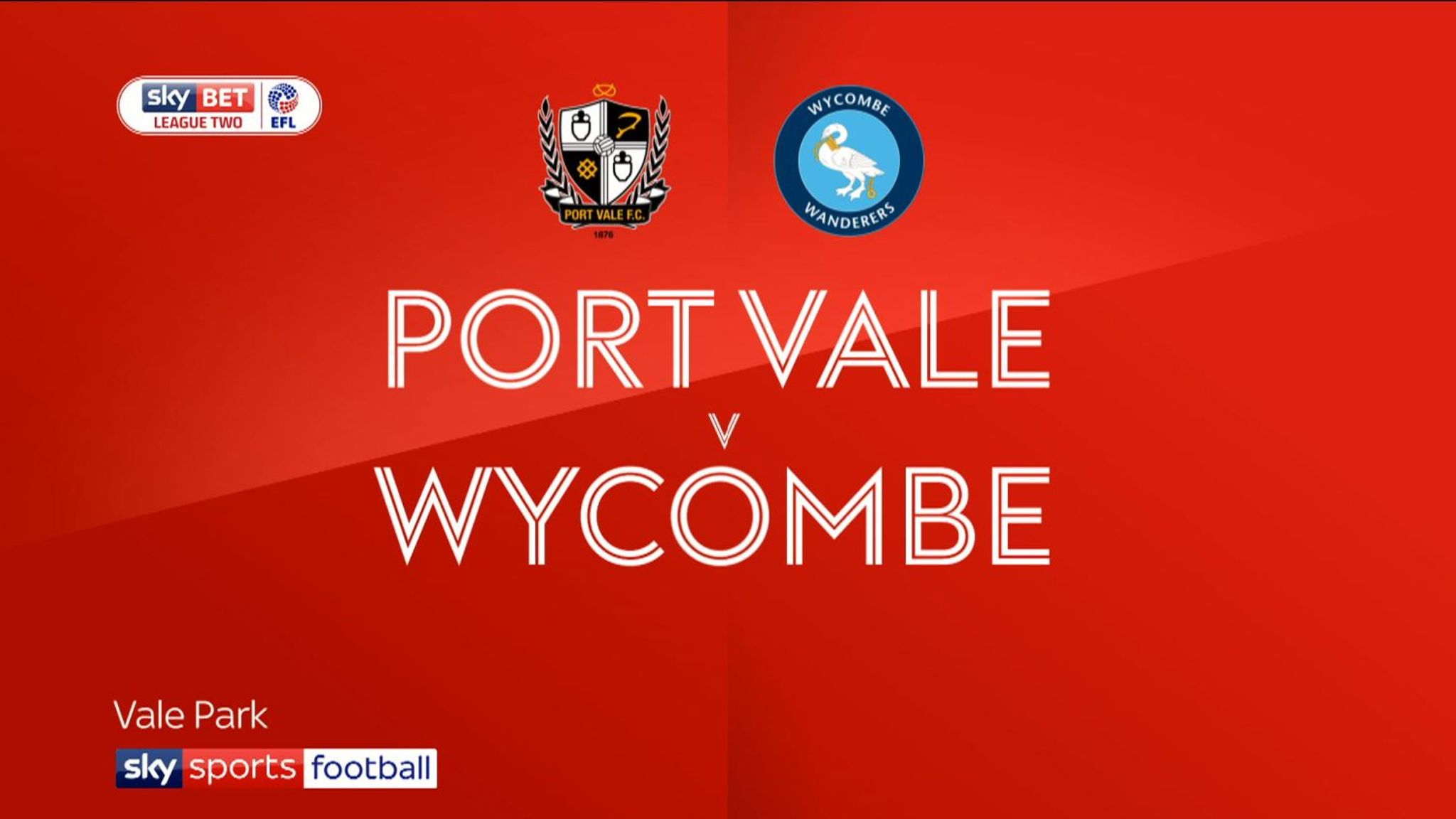 Port Vale v preview Football News Sky Sports