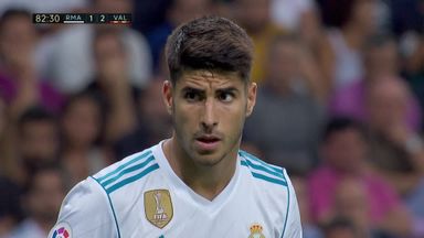 Asensio scores late equaliser