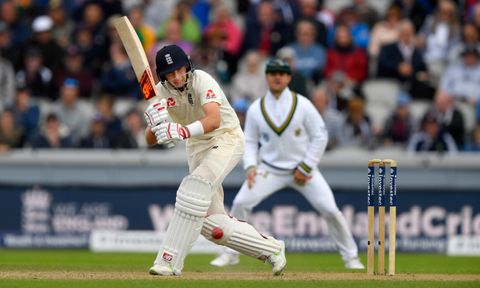 Joe Root made 52 on the opening day in Manchester