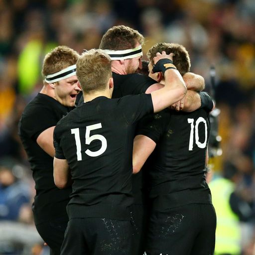 All Blacks turn up the heat