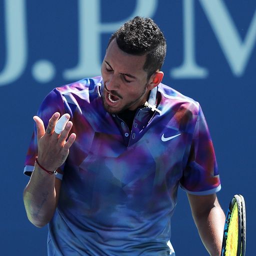 Kyrgios: I'm letting people down