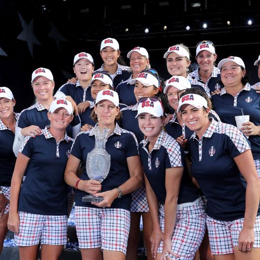 Team USA's Solheim win