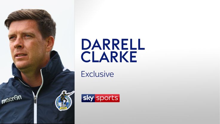 An exclusive Sky Sports interview with Bristol Rovers manager Darrell Clarke