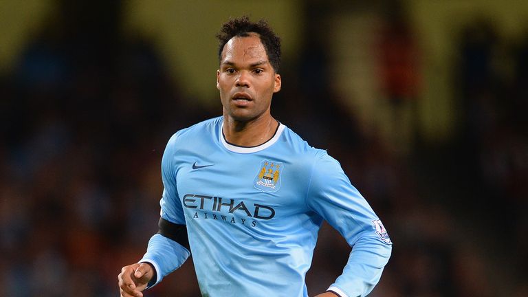Joleon Lescott during his time at Manchester City