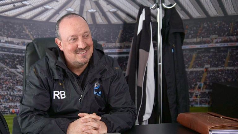Newcastle United manager Rafael Benitez [Credit: Martin Hardy, author of Rafa's Way]