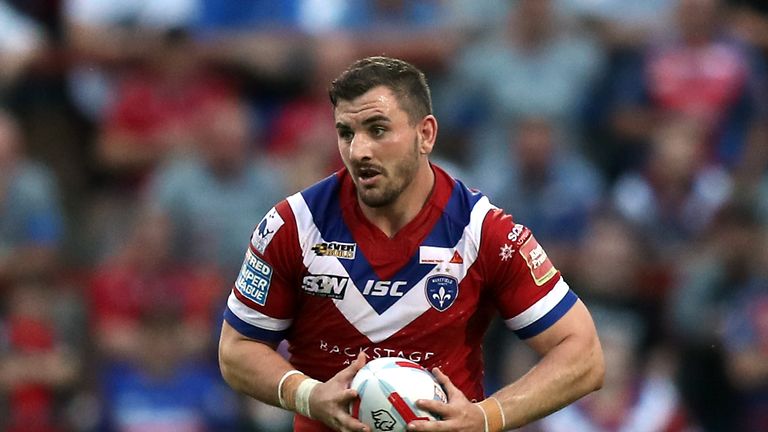 Wakefield Wildcats' Adam Walker during the Betfred Super League match at Belle Vue, Wakefield. 