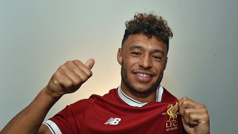 Alex Oxlade-Chamberlain has left Arsenal for Liverpool (picture courtesy of Liverpool FC)