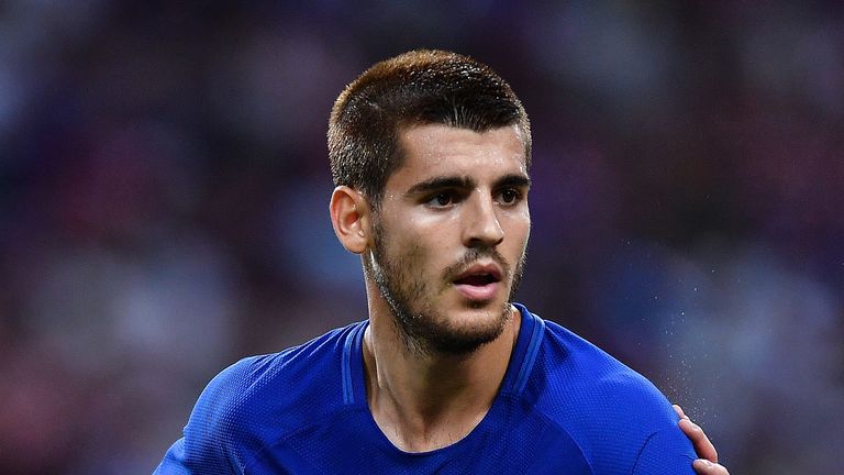 Alvaro Morata became Chelsea's record signing this summer