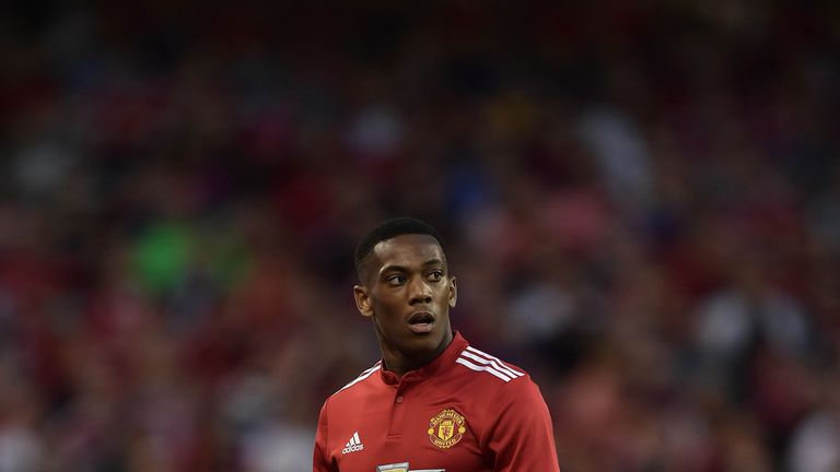 Anthony Martial of Manchester United 