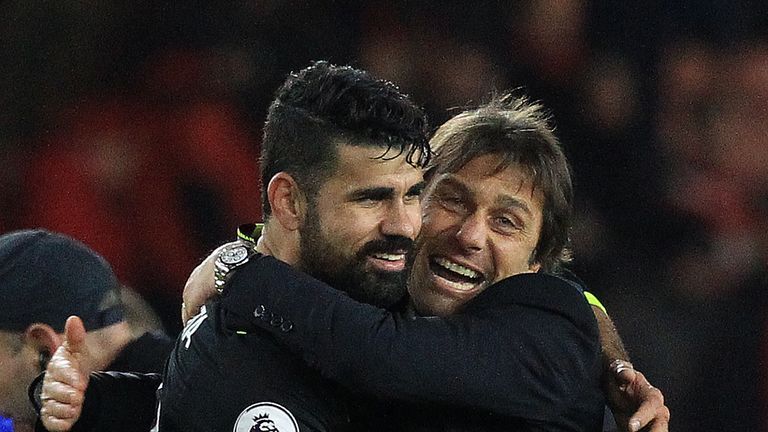 Diego Costa feels Chelsea boss Antonio Conte has disrespected him