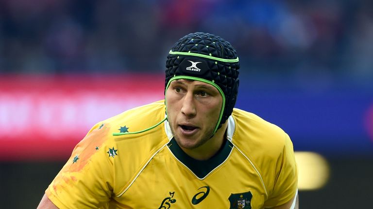 Second row forward Adam Coleman misses out for Australia this weekend