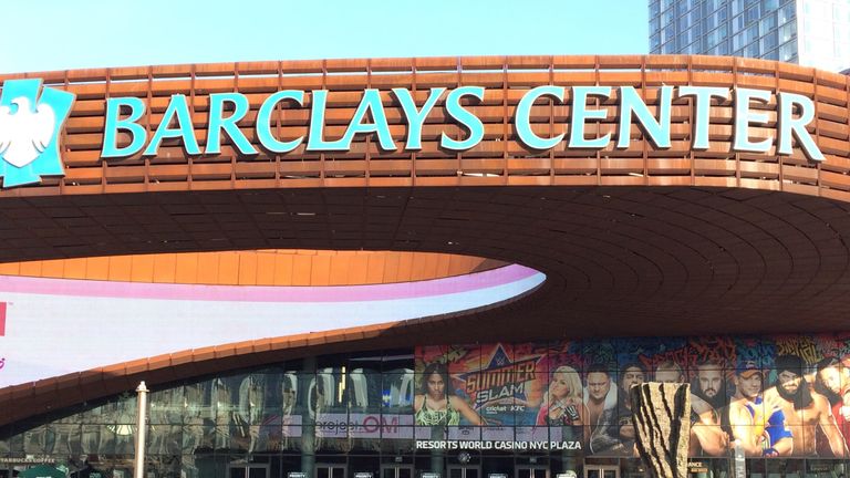 The Barclays Center in Brooklyn, NY is being taken over by WWE for four days straight.