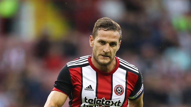 Billy Sharp in action during the pre-season friendly between Sheffield United and Stoke City