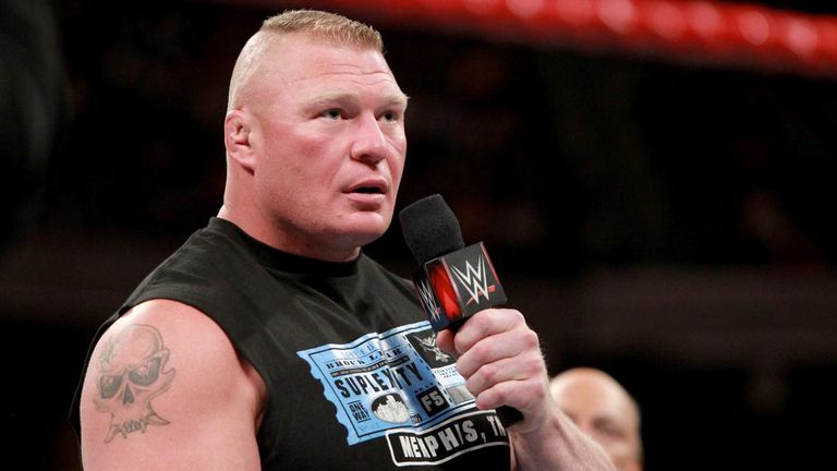 Brock Lesnar had some strong words for Braun Strowman ahead of their Universal Championship battle.