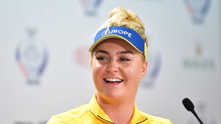Charley Hull is looking forward to an awesome atmosphere