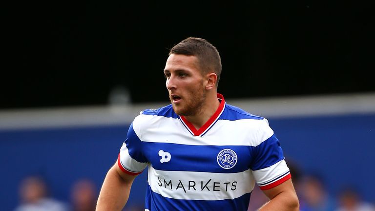 Conor Washington during the pre-season friendly match between Queens Park Rangers and Watford on July 30, 2016