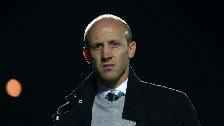BARNET, ENGLAND - MARCH 15:  Darren Way, Manager of Yeovil Town looks on prior to the Sky Bet League 2 match between Barnet and Yeovil Town on March 15, 20