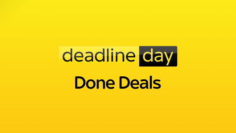 deadline day Done Deals