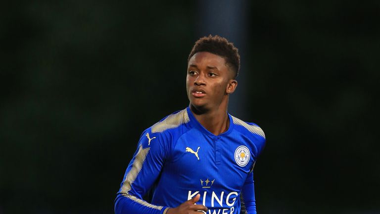 Demarai Gray during the pre-season friendly match at the Pirelli Stadium