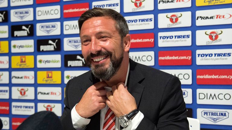 Aberdeen manager Derek McInnes