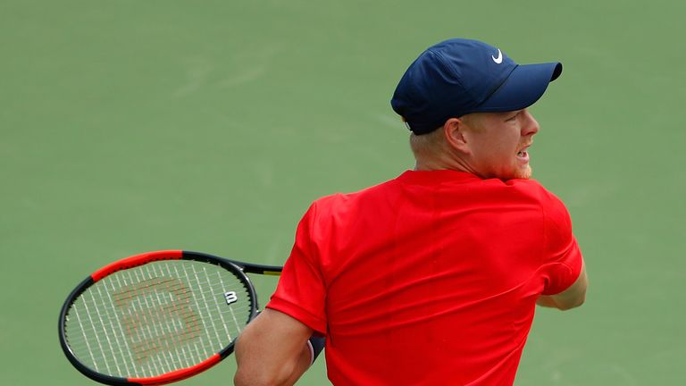 Kyle Edmund lost to David Ferrer in three sets 
