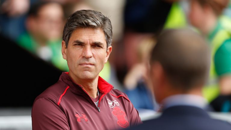 Southampton manager Mauricio Pellegrino