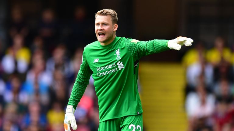 Liverpool goalkeeper Simon Mignolet