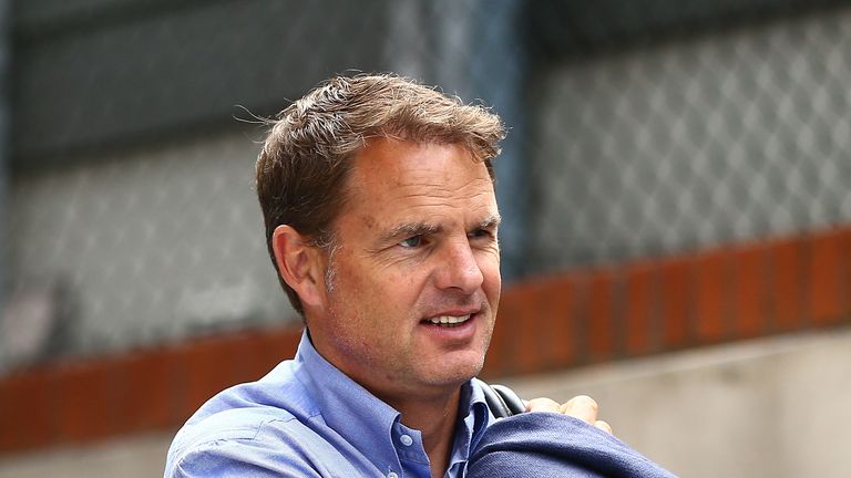 Frank de Boer, Manager of Crystl Palace  arrives at the stadium prior to the Premier League match between Crystal Palace and Huddersfield