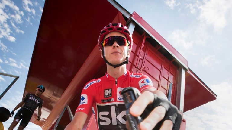 Chris Froome stayed in command in Spain on Wednesday